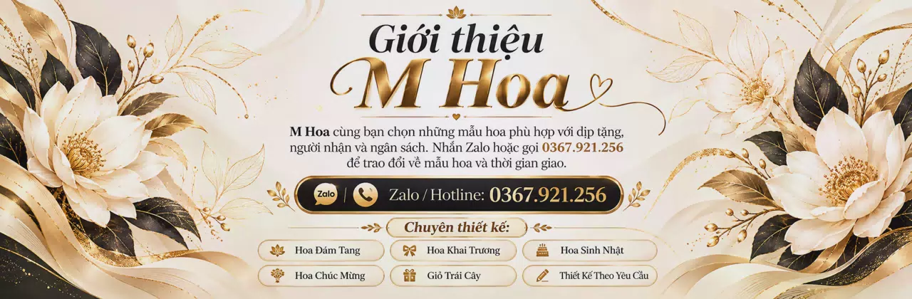Ảnh bìa Shop hoa tươi Phường Tân Thới Hiệp Hồ Chí Minh - Chọn hoa gửi đúng tâm tình